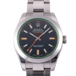 Rolex ROLEX Milgauss 116400GV black dial watch men