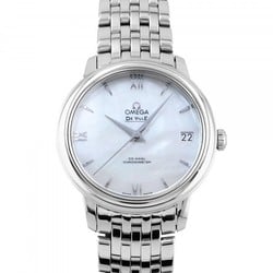 Omega OMEGA De Ville Prestige Coaxial Chronometer 32.7M?M 424.10.33.20.05.001 White Dial Watch Ladies