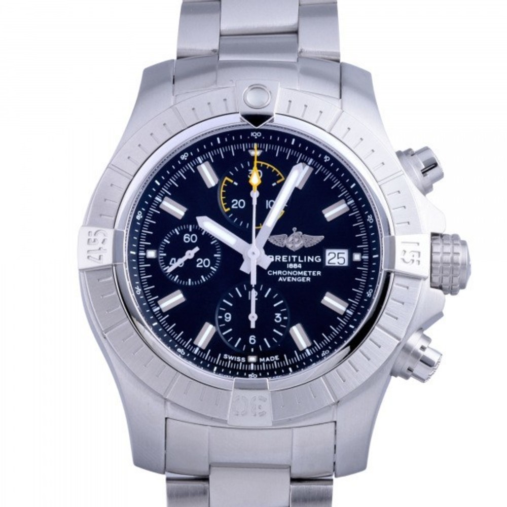 Breitling BREITLING Avenger A13317101B1A1 black dial watch men's ...