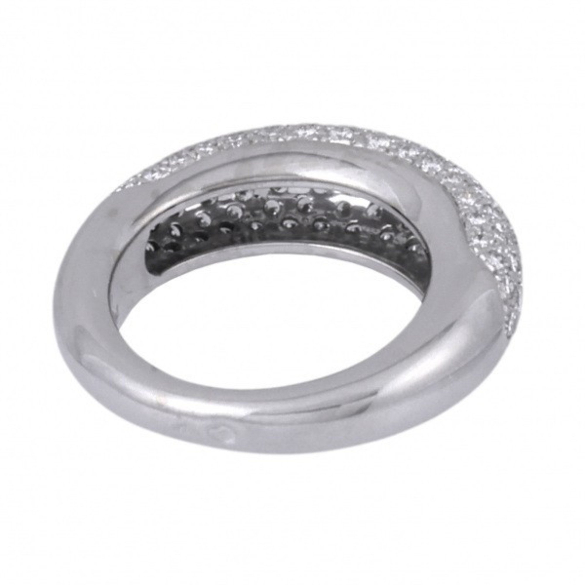 Chaumet Anau Caviar Ring K18WG White gold