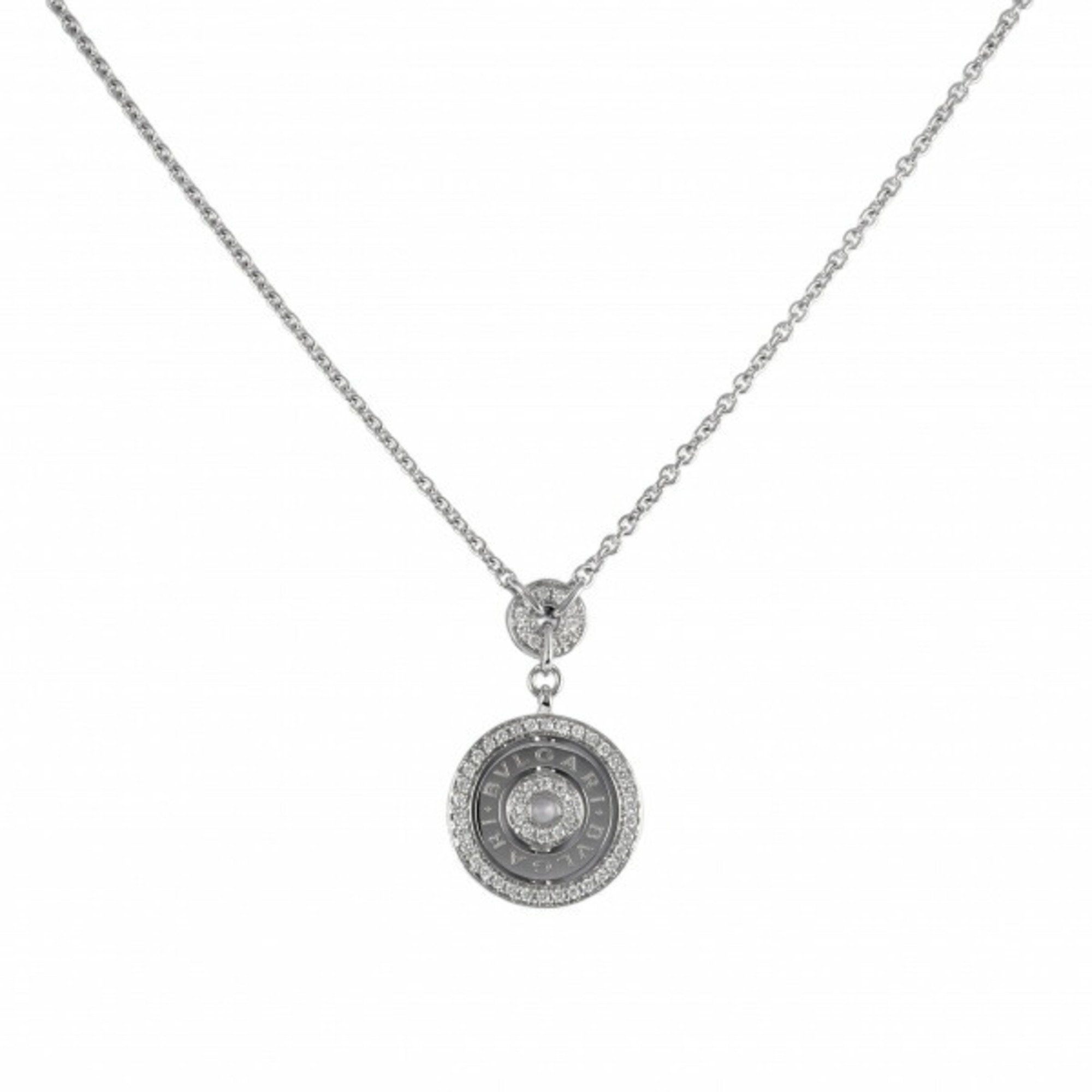 Bvlgari Astrale Cerki Necklace/Pendant K18WG White Gold