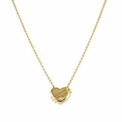 Tiffany Heart & Arrow Necklace/Pendant K18YG Yellow Gold