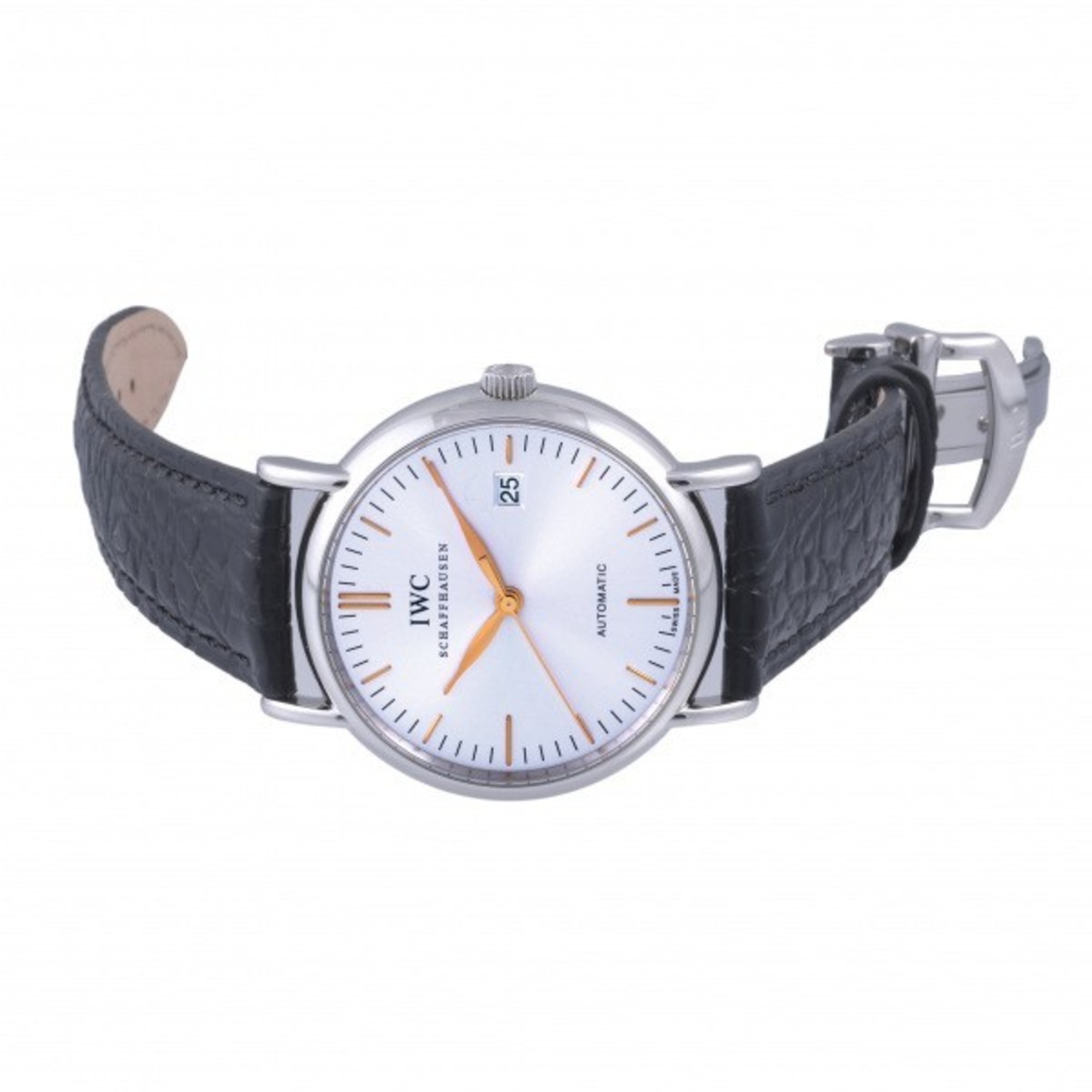 IWC Portofino IW356303 Silver Dial Watch Men's