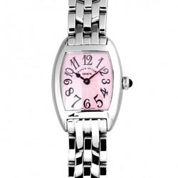 Franck Muller FRANCK MULLER Tonneau Curvex Petit 2502QZ Pink Dial Watch Women's