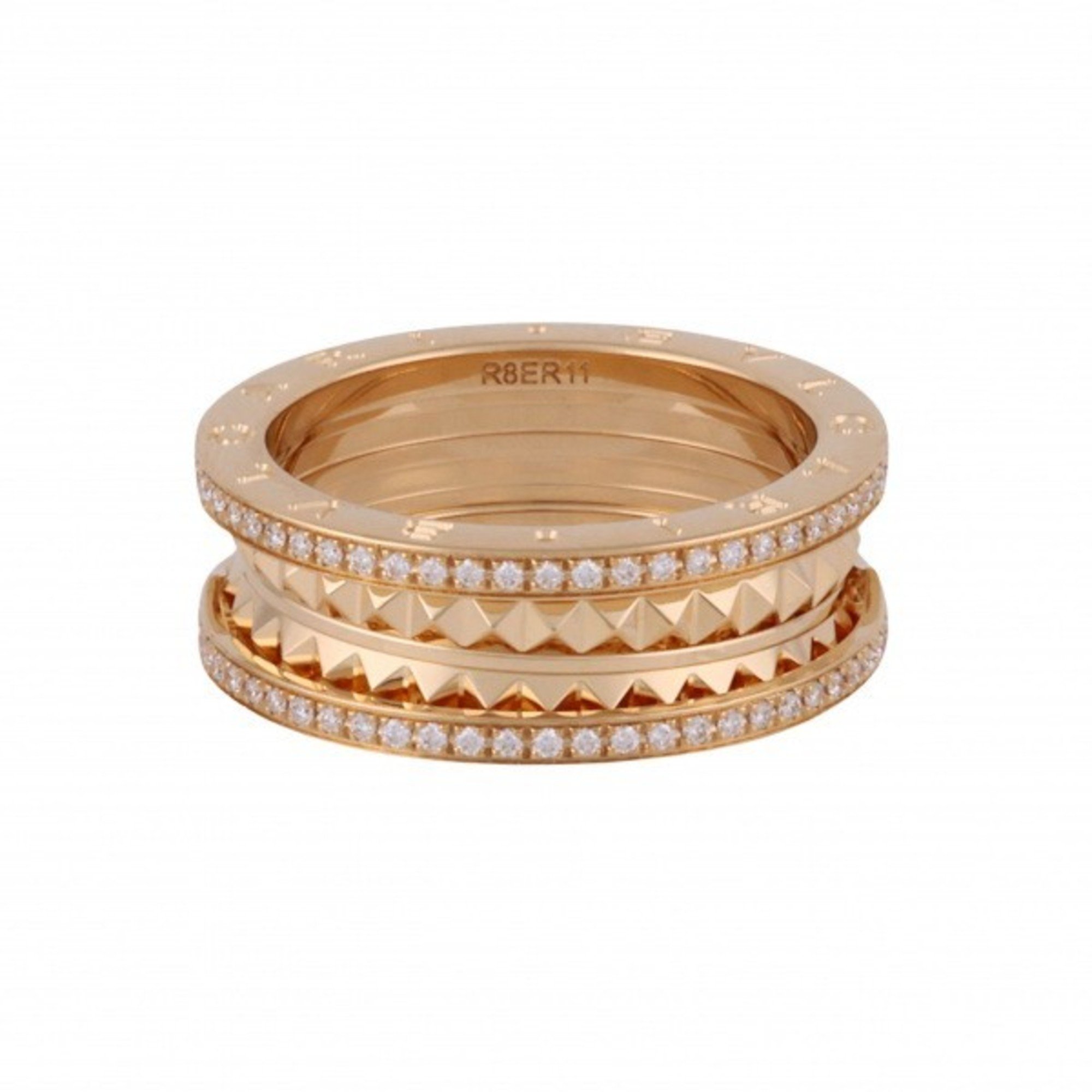 Bvlgari B.zero1 2 band ring K18YG yellow gold