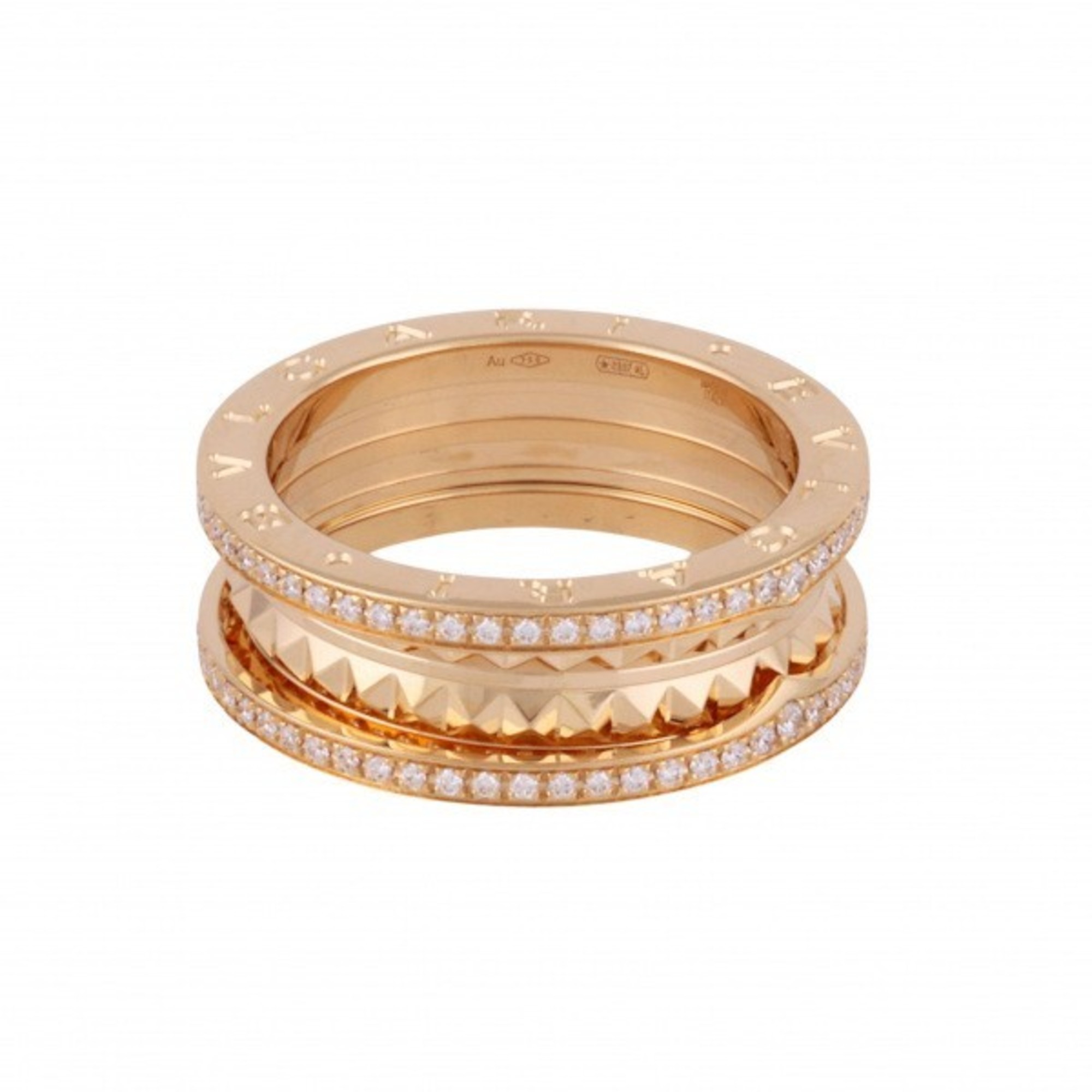 Bvlgari B.zero1 2 band ring K18YG yellow gold