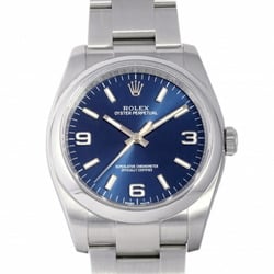 Rolex ROLEX oyster perpetual 116000 blue Arabic dial watch men's