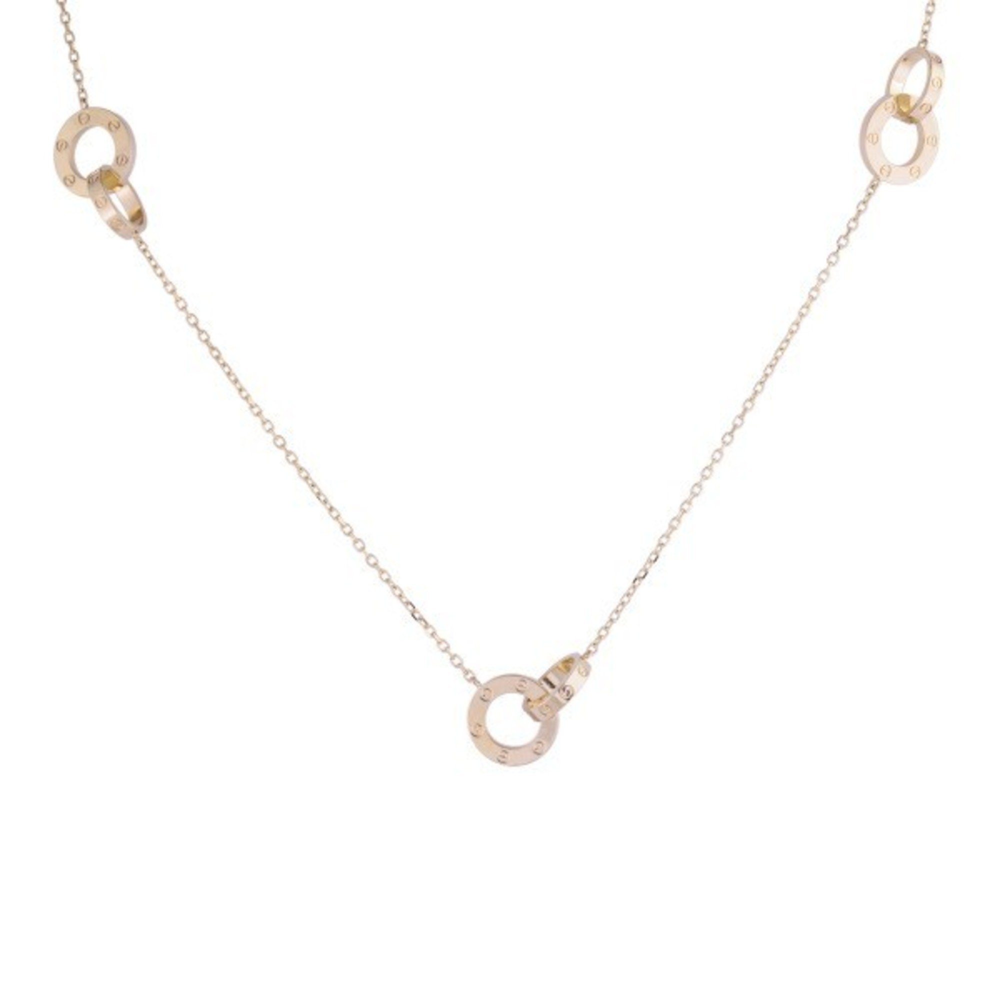 Cartier Love/Long Necklace/Pendant K18YG Yellow Gold