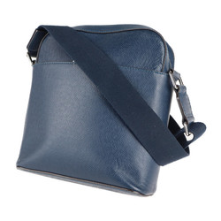 LOUIS VUITTON Louis Vuitton Anton Pochette Taiga Shoulder Bag M33430 Blue Marine