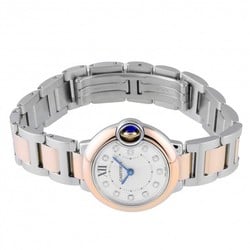 Cartier Ballon Bleu watch W3BB0005 silver dial ladies