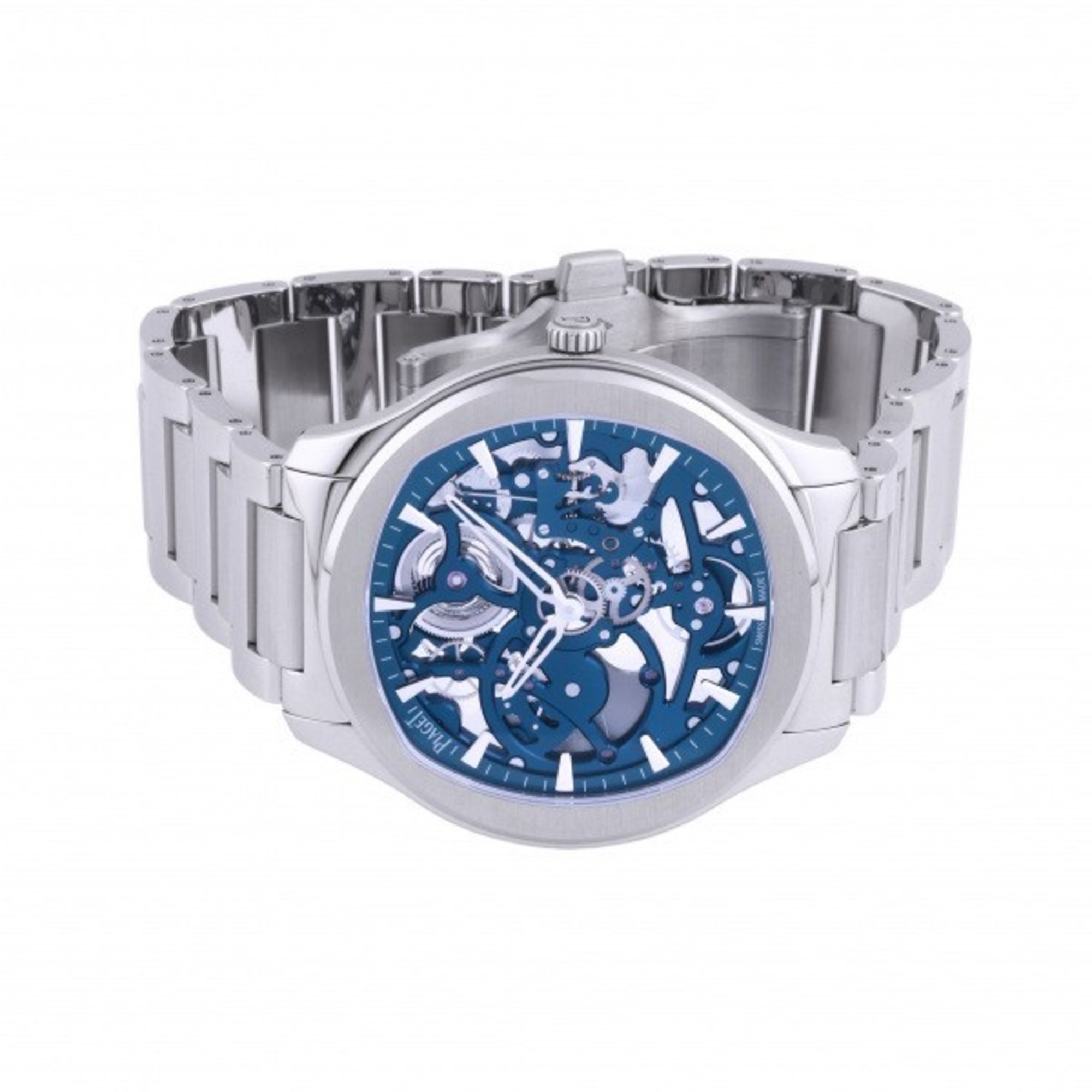 Piaget PIAGET Polo G0A45004 silver/blue dial watch men's