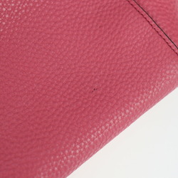 PRADA Prada Vitello Dino VITELLO DAINO tote bag BR5092 leather PEONIA Peonia pink series triangle plate