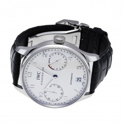IWC Portugieser 7DAYS IW500104 Silver Dial Watch Men's