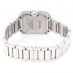 Cartier Tank Anglaise SM WT100008 Silver Dial Watch Ladies