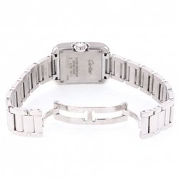 Cartier Tank Anglaise SM WT100008 Silver Dial Watch Ladies