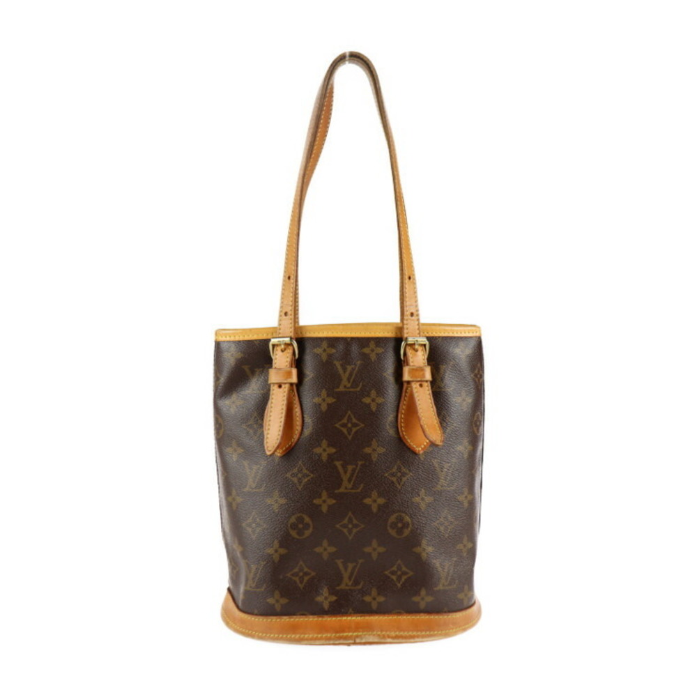 LOUIS VUITTON Bucket PM Monogram Canvas Shoulder Bag