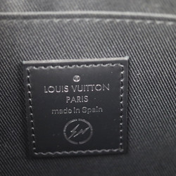 LOUIS VUITTON Louis Vuitton Fragment Collaboration iPad Case Clutch Bag M64449 Monogram Eclipse PVC Leather Black