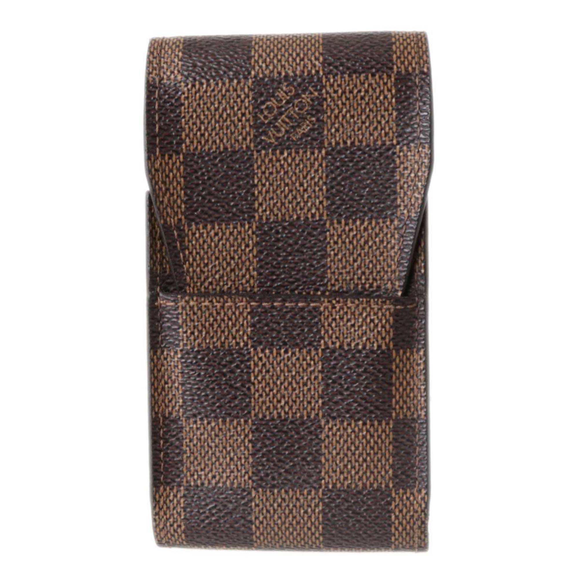 LOUIS VUITTON Louis Vuitton Etuy Cigarette Case Damier Ebene N63024 CT1016