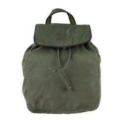PRADA Prada rucksack daypack nylon green silver metal fittings backpack mini