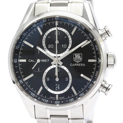 Polished TAG HEUER Carrera Calibre 1887 Chronograph Steel Watch CAR2110 BF555858
