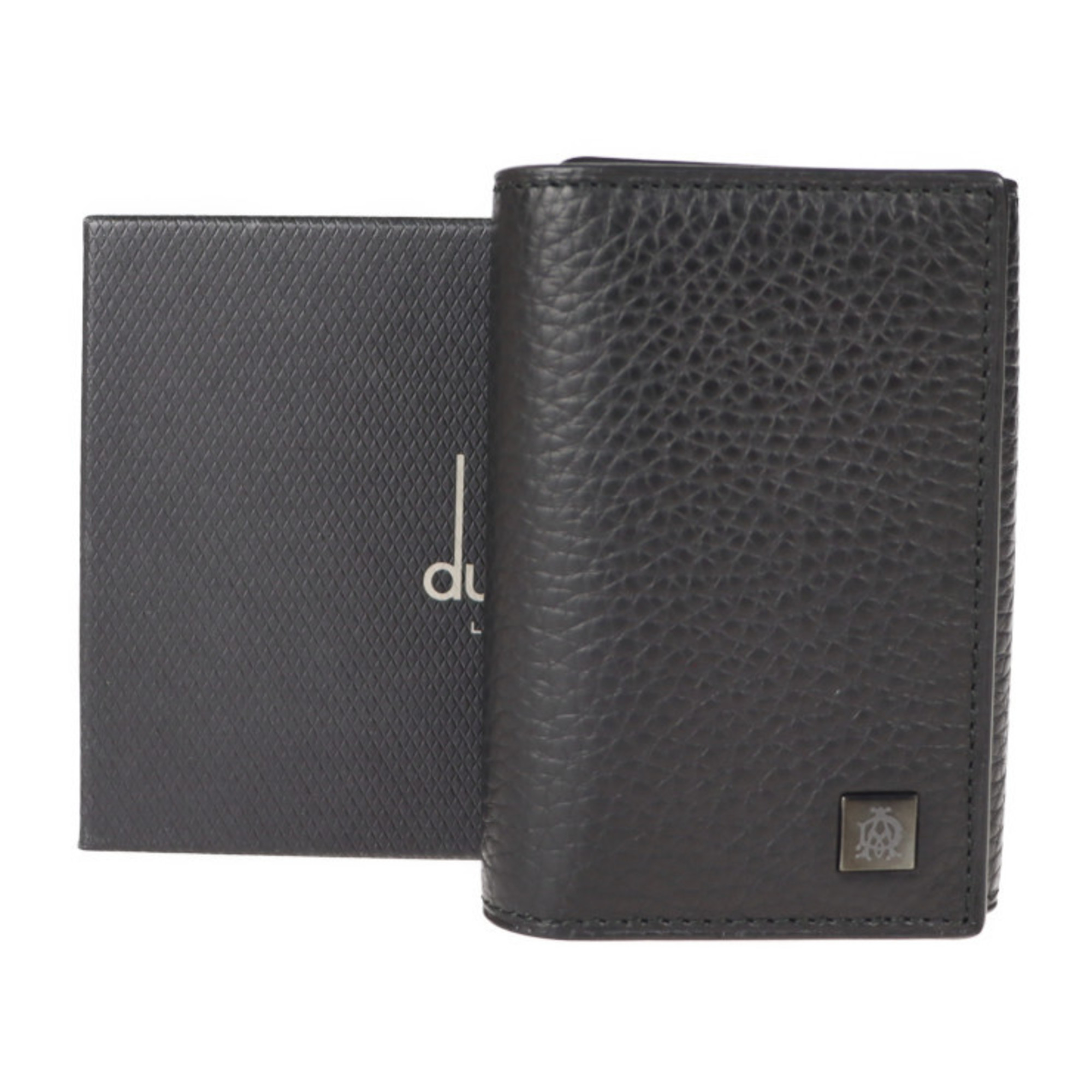 Dunhill Windsor Key Case Leather Black 6 Rows
