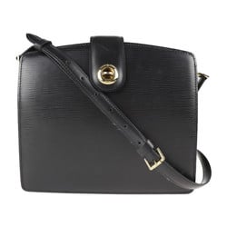 LOUIS VUITTON Louis Vuitton Capuchin Shoulder Bag M52342 Epi Leather Noir