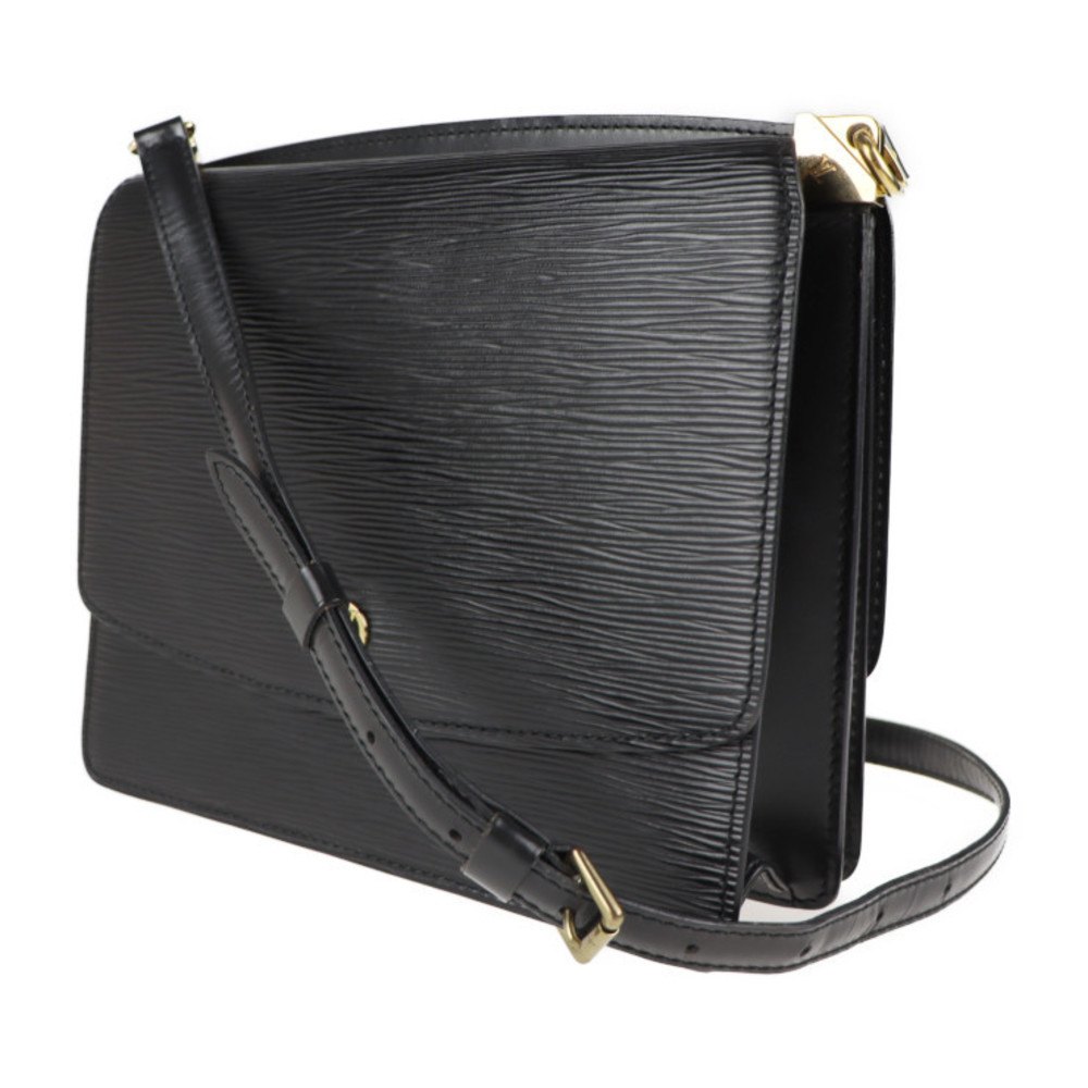 LOUIS VUITTON Louis Vuitton Grenelle Shoulder Bag M52362 Epi Leather Noir