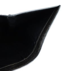 BOTTEGA VENETA Bottega Veneta intrecciato bi-fold wallet 132357 patent leather dark brown