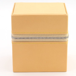 Louis Vuitton watch case light brown leather ladies' men's box storage LOUISVUITTON