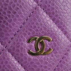 Purple Chanel iPhone X Case