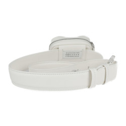 Maison Margiela Glam Slam MINI belt bag Grand mini waist S56WB0013 leather white pouch hip back number logo