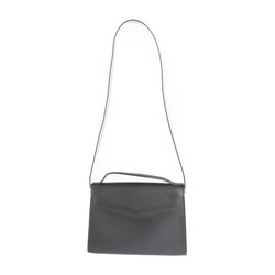 BALENCIAGA Balenciaga mini trapeze mailon handbag 331916 calf leather black ivory system silver hardware 2WAY shoulder bag