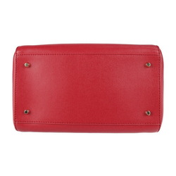 Furla Margot handbag BMAGBHL5B30SK1 leather ruby red system gold hardware 2WAY shoulder bag