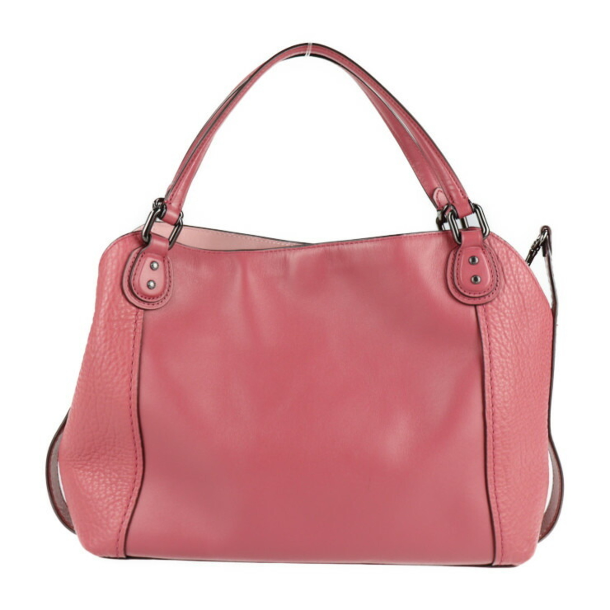 COACH coach EDIE Edie 28 handbag 57645 mixed leather pink system 2WAY shoulder bag eLADY Globazone