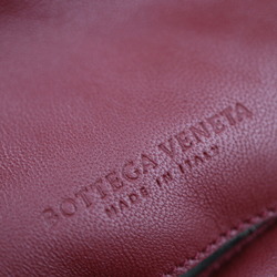 BOTTEGA VENETA Bottega Veneta Intrecciato Shoulder Bag 467094 VO0A 6443 Leather Red Brown One