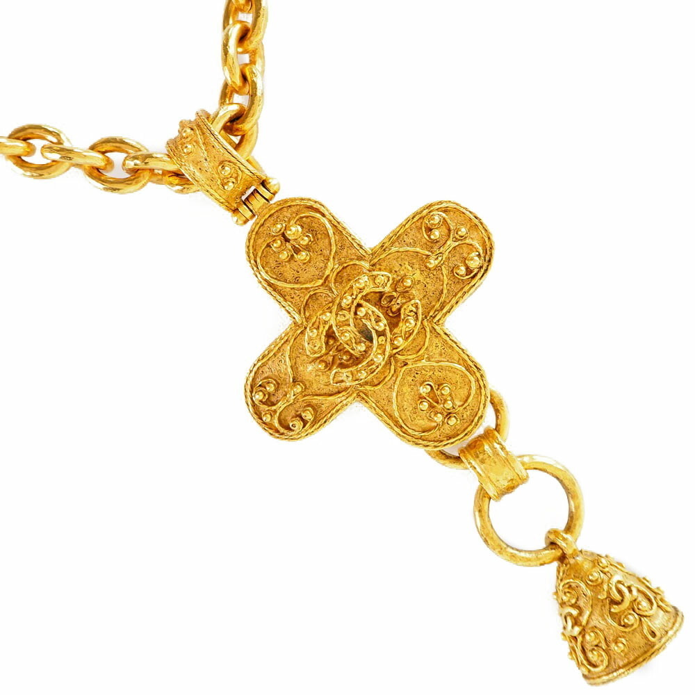 chanel gold necklace for womens