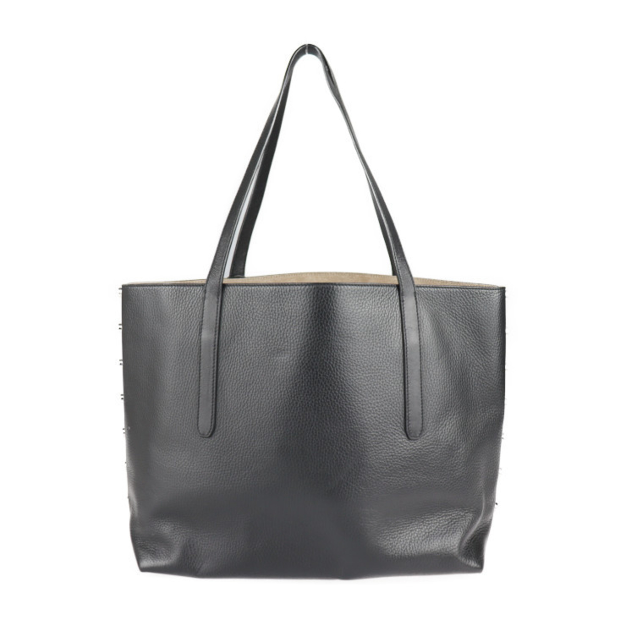 JIMMY CHOO Jimmy Choo Twist East West Tote Bag Leather Black Bordeaux Handbag Shoulder Shopping Bicolor