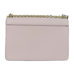 Furla MIMI MINI shoulder bag leather pink chain handbag