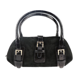 LOEWE Loewe handbag leather suede black senda