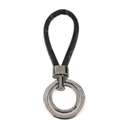LOUIS VUITTON Louis Vuitton Portocre LV Harlow Keychain M68853 Monogram Eclipse Metal Black Silver Key Ring