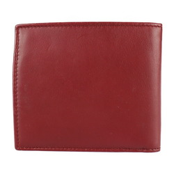 GUCCI Gucci compact wallet bi-fold 322134 GG canvas leather Bordeaux system