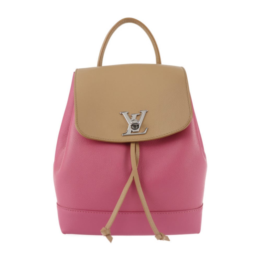 Louis Vuitton Perforated Lockme Backpack - Pink Backpacks, Handbags -  LOU586313