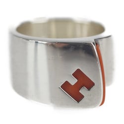 HERMES Hermes candy ring notation size 52 silver 925 orange accessories