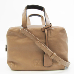 Loewe Women's Leather Handbag,Shoulder Bag Beige