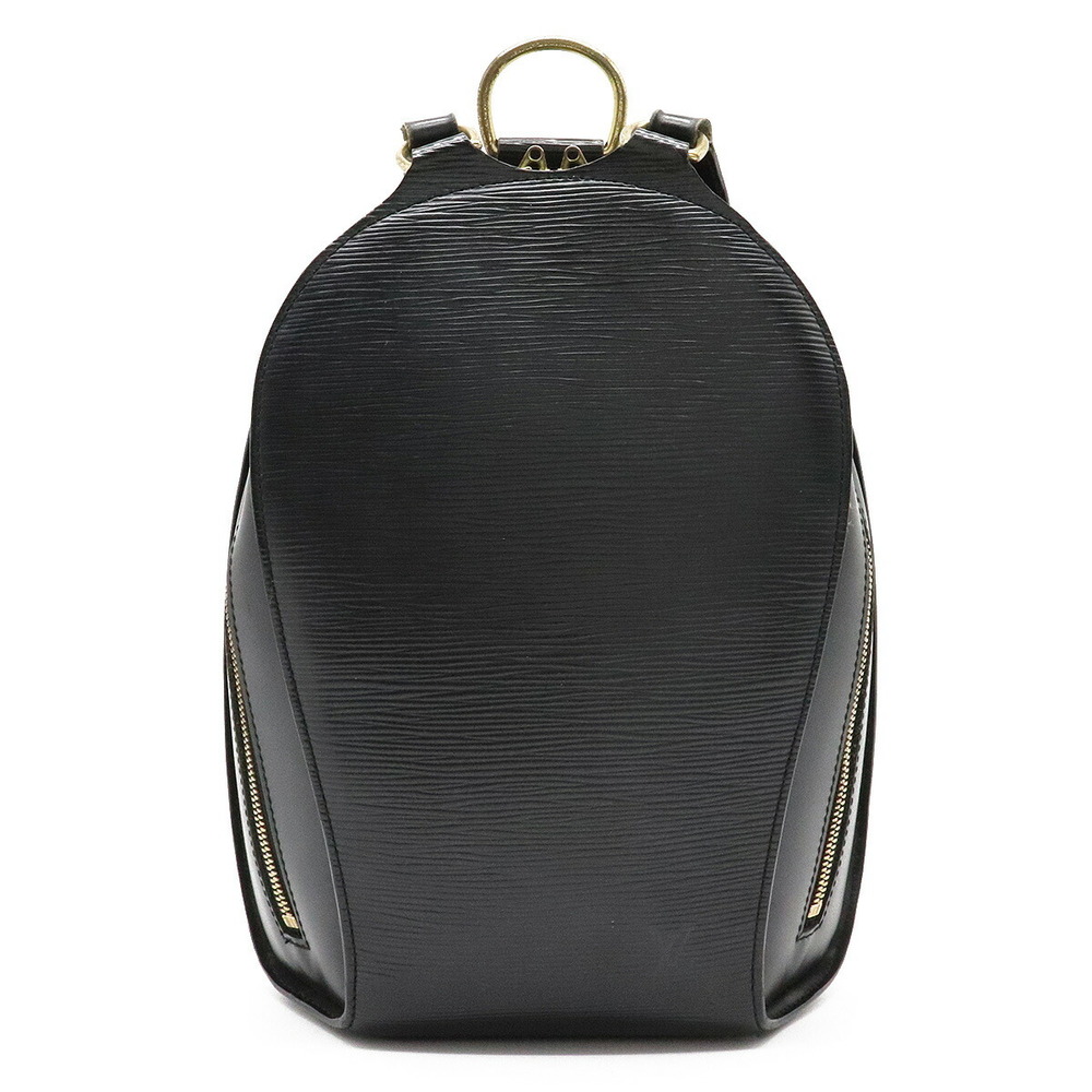 Authentic Louis Vuitton Black Epi Leather Mabillon Backpack