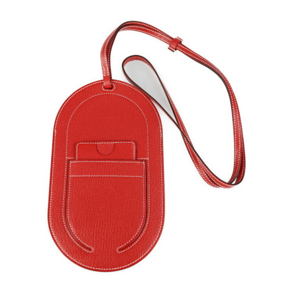 Hermes, Accessories, Hermes In The Loop To Go Gm Smartphone Case Other  Accessories Chevre Rouge Tomat