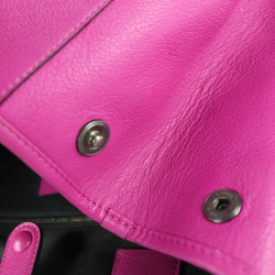 LOEWE Loewe Barocco Anagram Tote Bag 304.11.H60 Leather Magenta Purple Series Large
