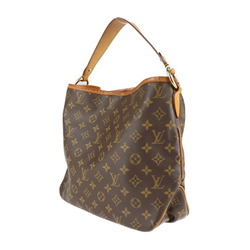 LOUIS VUITTON Louis Vuitton Delightful PM Shoulder Bag M50155 Monogram Canvas Leather Brown Semi-Shoulder One