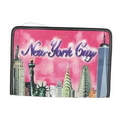 BALENCIAGA Balenciaga clutch bag 476046 leather rose pink NEW YORK CITY