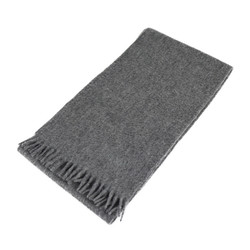 PRADA Prada muffler USC182 cashmere 50% wool ARDESIA gray system